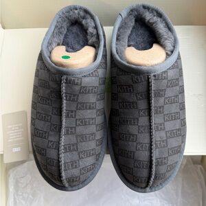 Kith Charcoal Slippers